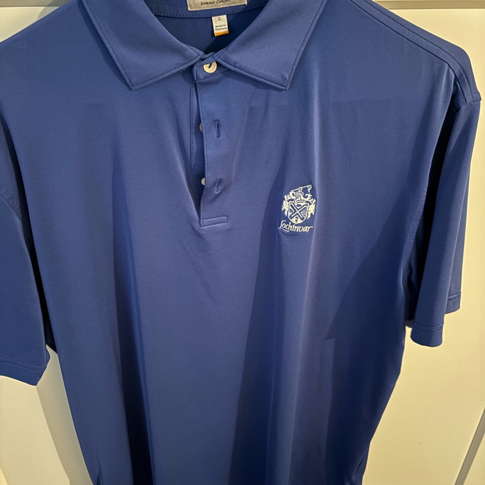 Peter Millar Classic Blue Polo Shirt